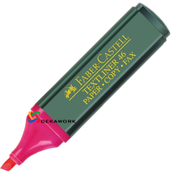 Marcador resaltador Textliner 46 rosa