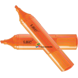 Marcador resaltador naranja Bic Marking