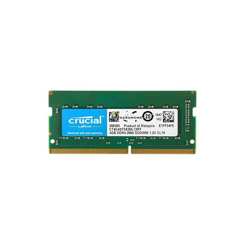 Memoria Crucial 4GB DDR4-2666 - CT4G4SFS8266